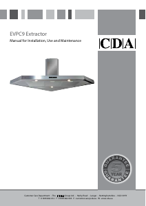 Manual CDA EVPC9 Cooker Hood