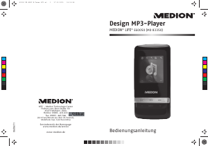 Bedienungsanleitung Medion LIFE E60050 (MD 83350) Mp3 player