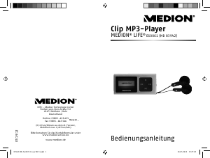 Bedienungsanleitung Medion LIFE E60061 (MD 83942) Mp3 player