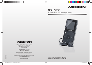 Bedienungsanleitung Medion LIFE E60063 (MD 84008) Mp3 player
