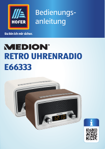 Bedienungsanleitung Medion E66333 (MD 80035) Radio