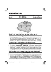 Manual Metabo UC 10SL2 Battery Charger