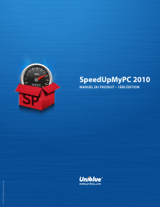 Mode d’emploi Uniblue SpeedUpMyPC 2010