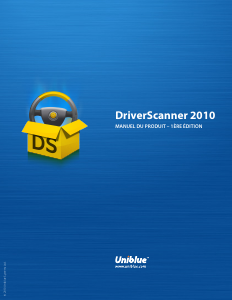 Mode d’emploi Uniblue DriverScanner 2010