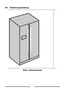 Bedienungsanleitung Gorenje NRS85728BK Kühl-gefrierkombination