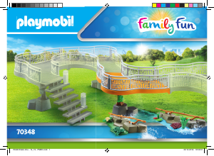 Handleiding Playmobil set 70348 Zoo Uitbreidingsset voor dierenpark