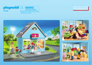 Brugsanvisning Playmobil set 70376 City Life Min frisørsalon