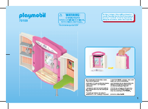 Manual Playmobil set 70109 City Life Beauty salon