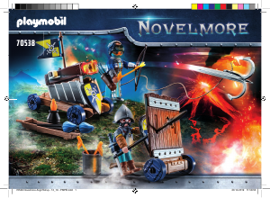 Bedienungsanleitung Playmobil set 70538 Novelmore Novelmore angriffstrupp