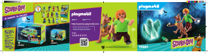 Εγχειρίδιο Playmobil set 70287 Scooby-Doo Ο Σκούμπι και ο Σάγκι με ένα φάντασμα