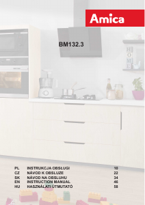 Manual Amica BM132.3 Refrigerator