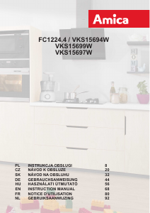 Manual Amica FC1224.4 Refrigerator