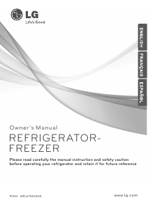 Manual LG GRF-6825NS Fridge-Freezer