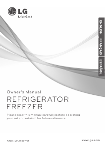 Manual LG GRF-6823AC Fridge-Freezer