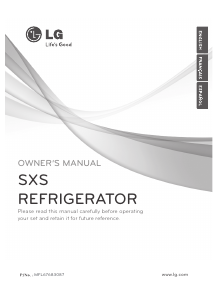 Manual LG GWP2723PS Fridge-Freezer
