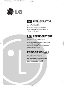 Handleiding LG GWP2276YLQA Koel-vries combinatie