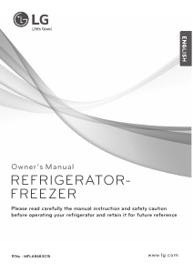 Manual LG GR6017PS Fridge-Freezer