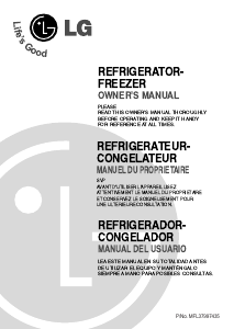 Manual LG GR-M3923WHT Fridge-Freezer