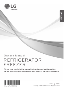 Manual LG GTD7850PS Fridge-Freezer