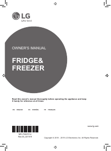 Manual LG GTF8659PS Fridge-Freezer