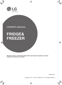 Manual LG GSL6681PS Fridge-Freezer