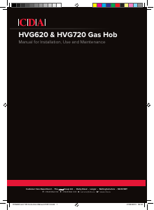 Manual CDA HVG620 Hob