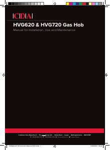 Manual CDA HVG720 Hob