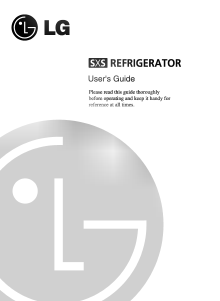 Manual LG GR-L247DTQ Fridge-Freezer
