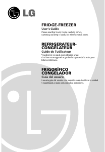 Manual LG GR-F429BLQA Fridge-Freezer