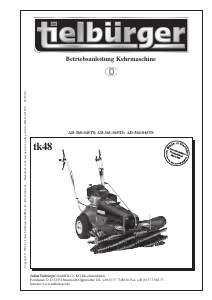 Bedienungsanleitung Tielbürger TK48 Kehrmaschine