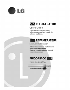 Mode d’emploi LG GR-L207DEQ Réfrigérateur combiné