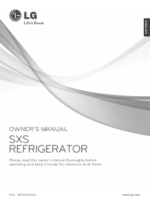 Manual LG GRP2470ACM Fridge-Freezer