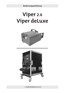 Bedienungsanleitung Look Solutions Viper 2.6 Nebelmaschine