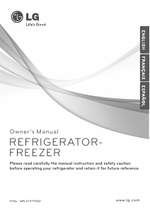 Manual LG GRD7514NS Fridge-Freezer