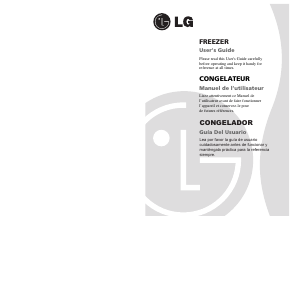 Manual de uso LG GC-154GQW Congelador