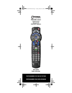 Manual Universal Electronics Atlas OCAP Remote Control