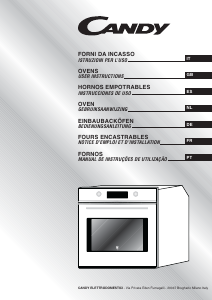 Manual de uso Candy FNP 856 X Horno