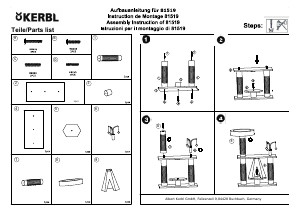 Manual de uso Kerbl 81519 Zamunda Jade Árbol del gato