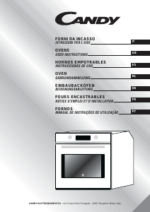 Bedienungsanleitung Candy FFN 698 X Backofen