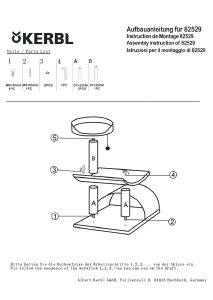 Manual Kerbl 82529 Safari Trepador gato