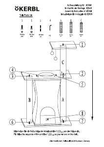 Manual Kerbl 82558 India Copac pisici