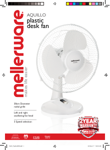 Manual Mellerware 35810 Fan