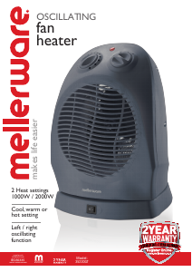 Manual Mellerware 35220GT Heater