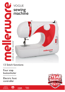 Manual Mellerware 23000 Sewing Machine