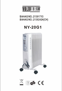 Manual Voltotherm NY-20G1 Heater