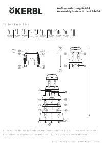 Manual Kerbl 84464 Olymp Cat Tree