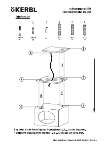 Manual Kerbl 84465 Platin Pro Cat Tree