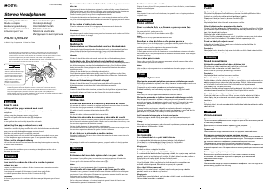Handleiding Sony MDR-Q66LW Koptelefoon