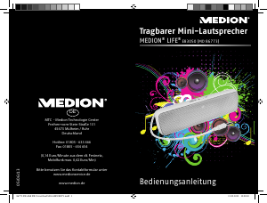 Bedienungsanleitung Medion LIFE E83050 (MD 86773) Lautsprecher