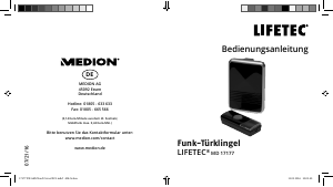 Bedienungsanleitung Lifetec MD 17177 Türklingel